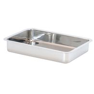 Assadeira inox rectangular 7x40x28,5cm