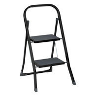 Escadote com 2 degraus em metal