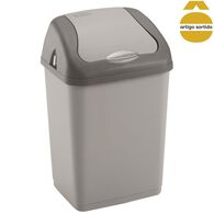 Balde do lixo ATHEA com tampa basculante 9l