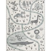 Tapete GIO savana cinza 133x190cm