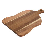 T&aacute;bua corte bege em madeira ac&aacute;cia