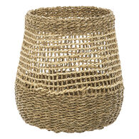 Cesto redondo AJOURE castanho 26,5x26cm