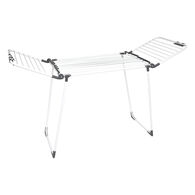 Estendal para roupa SINAI branco em a&ccedil;o