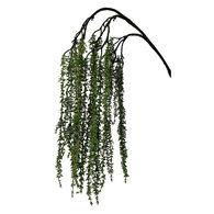 Haste artificial verde escuro 130cm