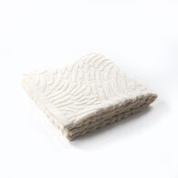 Toalha de m&atilde;os PURE bege em algod&atilde;o 50x100cm