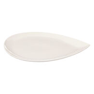 Travessa branca GOTA em porcelana 30x40cm