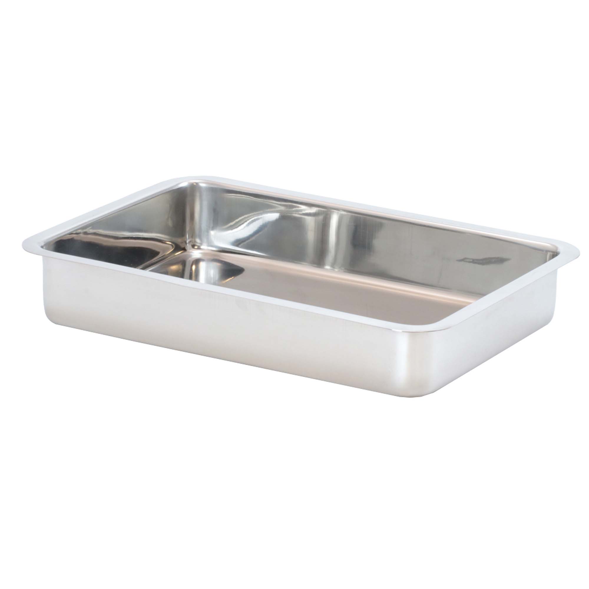 Assadeira inox rectangular 7x40x28,5cm