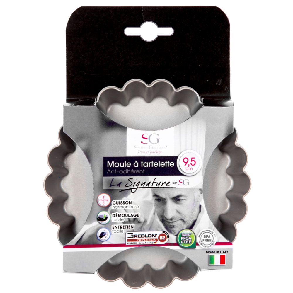 Conjunto 4 formas para tarte 9,5cm