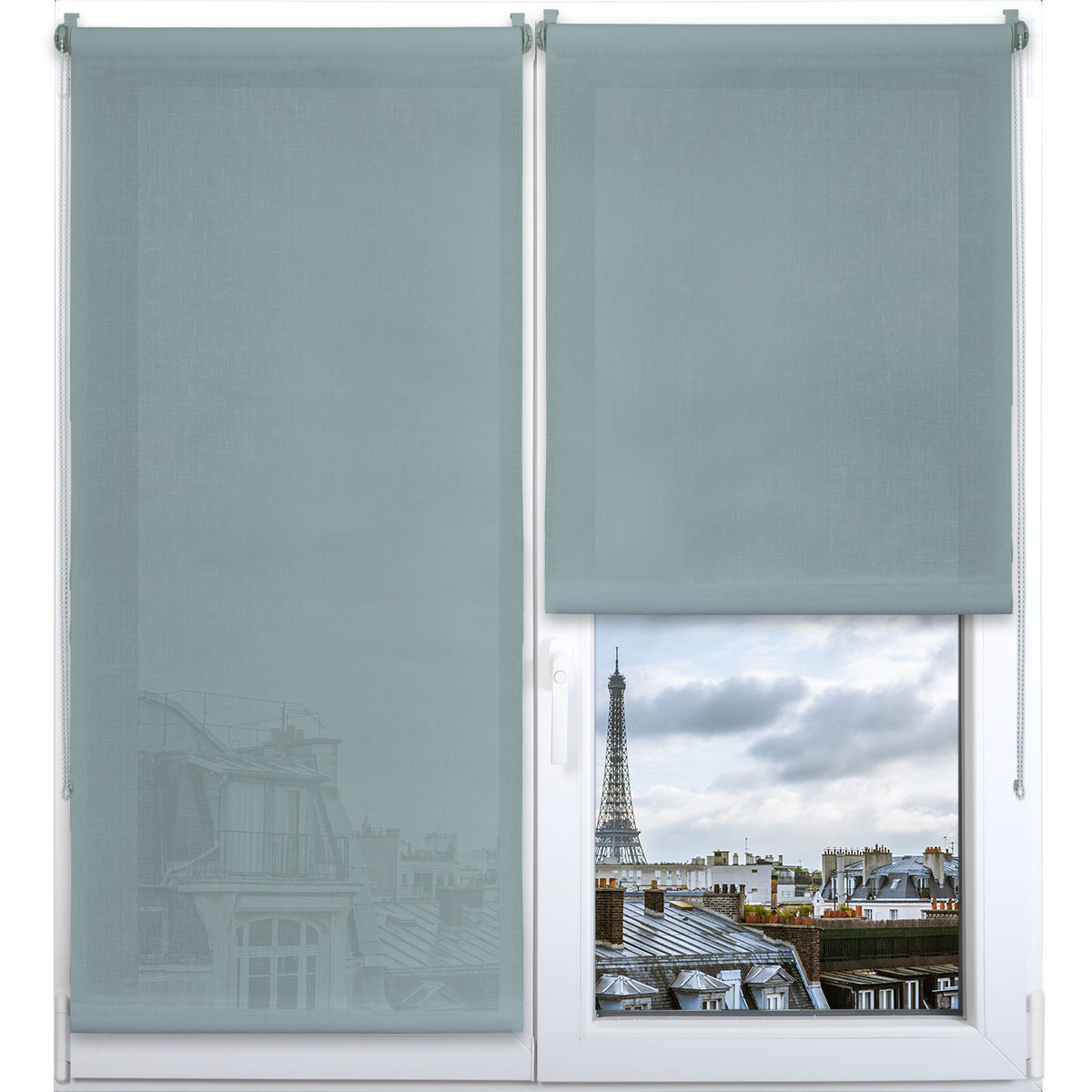 Estore azul 60x180cm