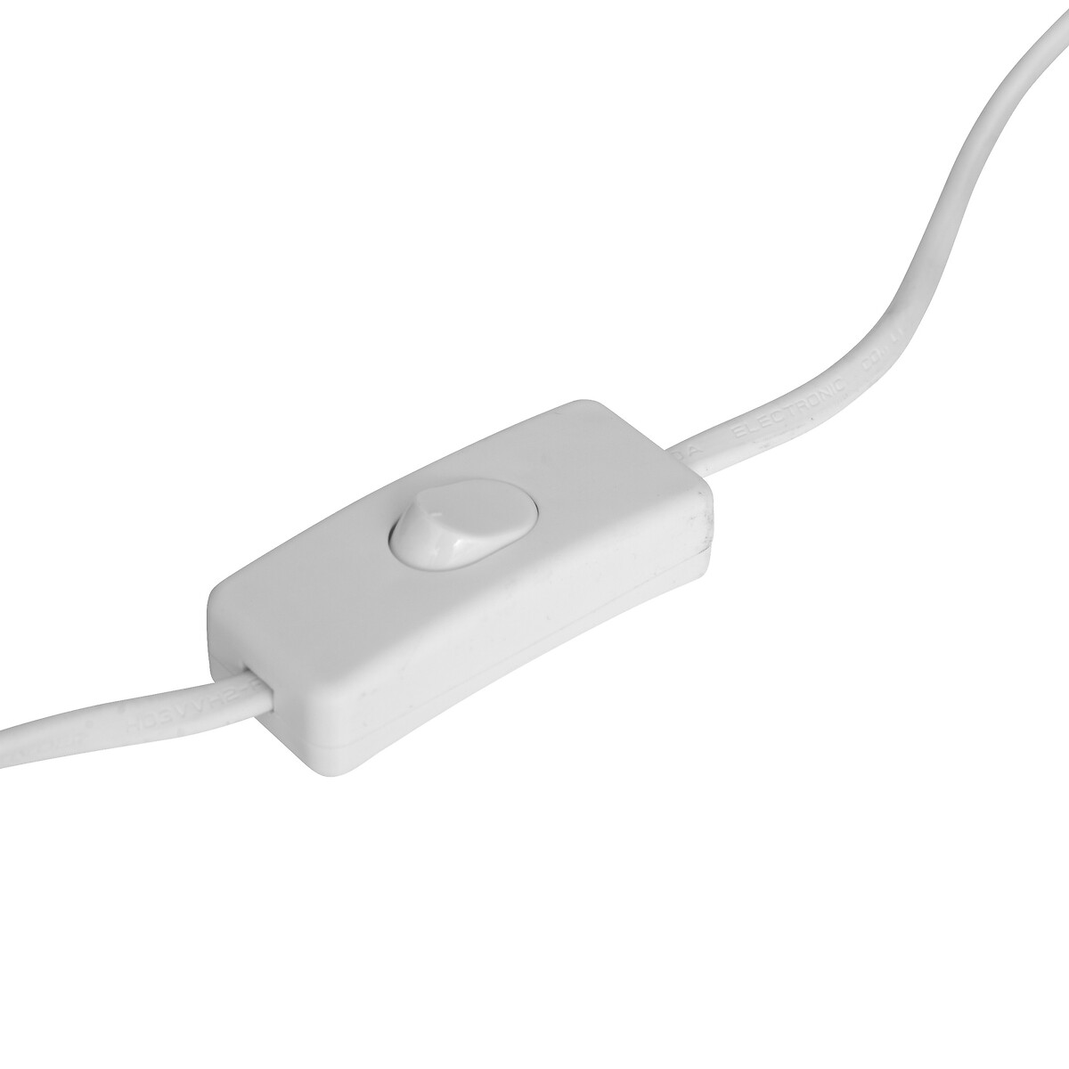 Candeeiro de mesa KOBY branco em cerâmica