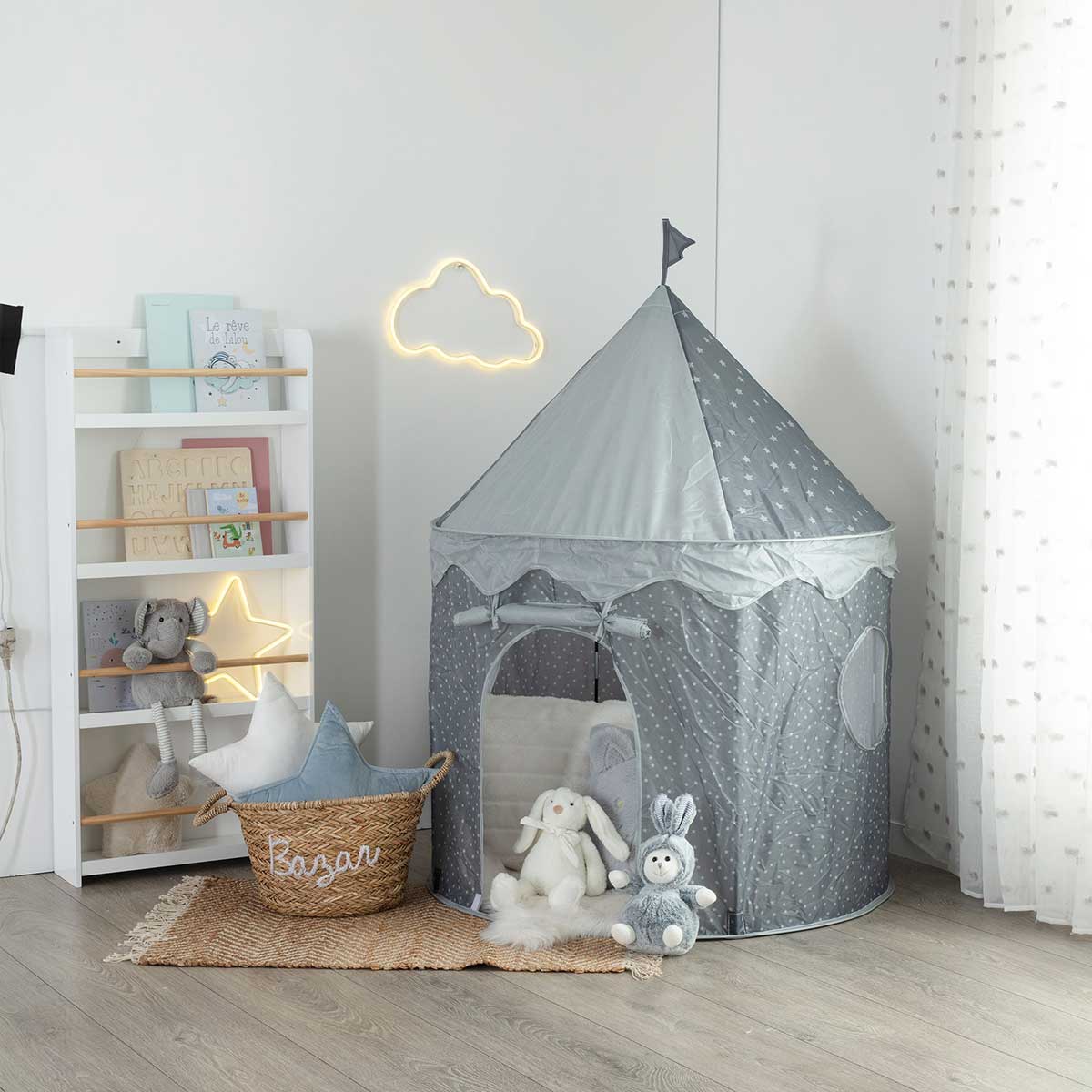 Tenda POP UP cinza 135x100cm