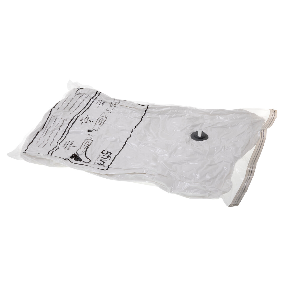 Conjunto de 5 sacos para arruma&ccedil;&atilde;o v&aacute;cuo