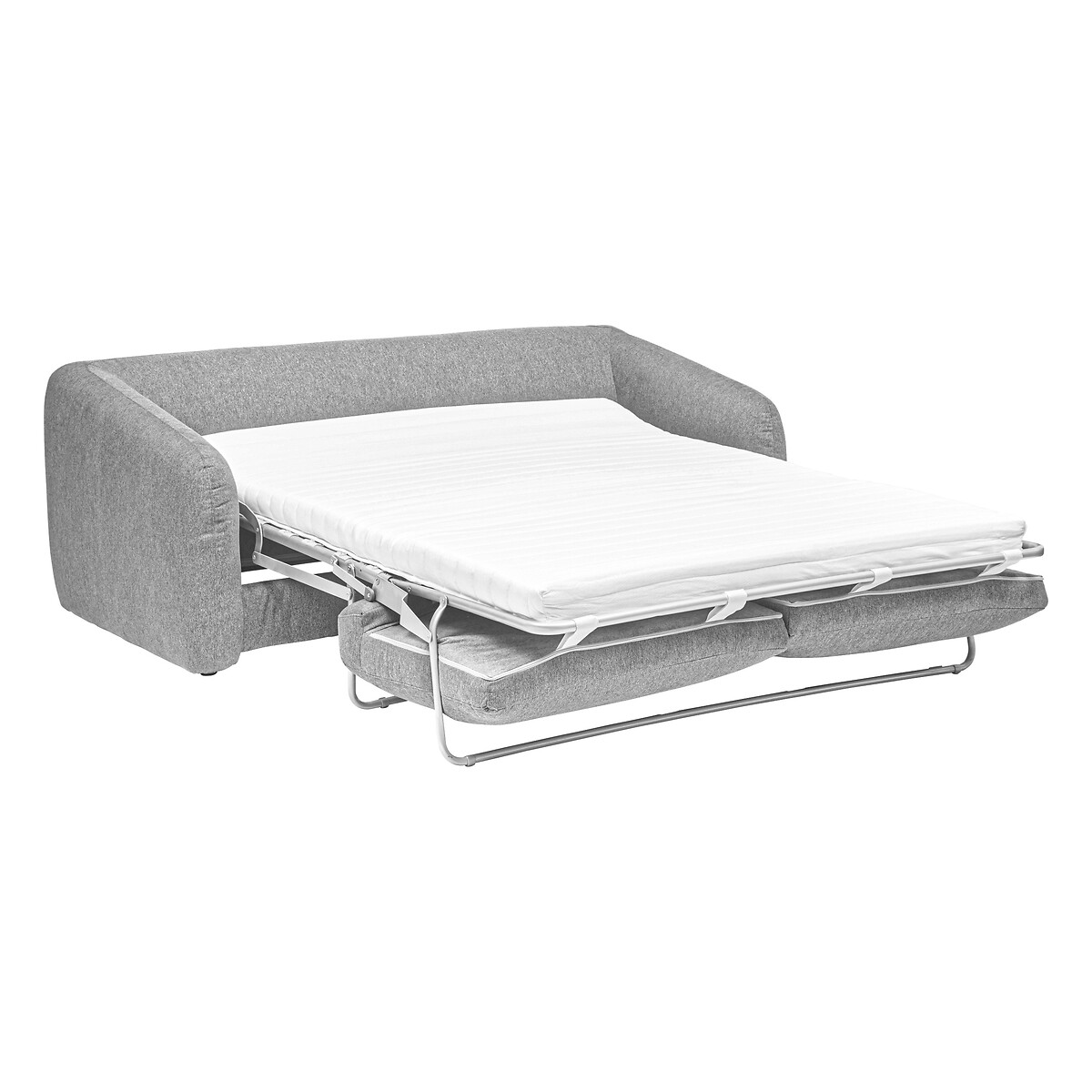 Sof&aacute; cama GENERIQUE cinza 198cm