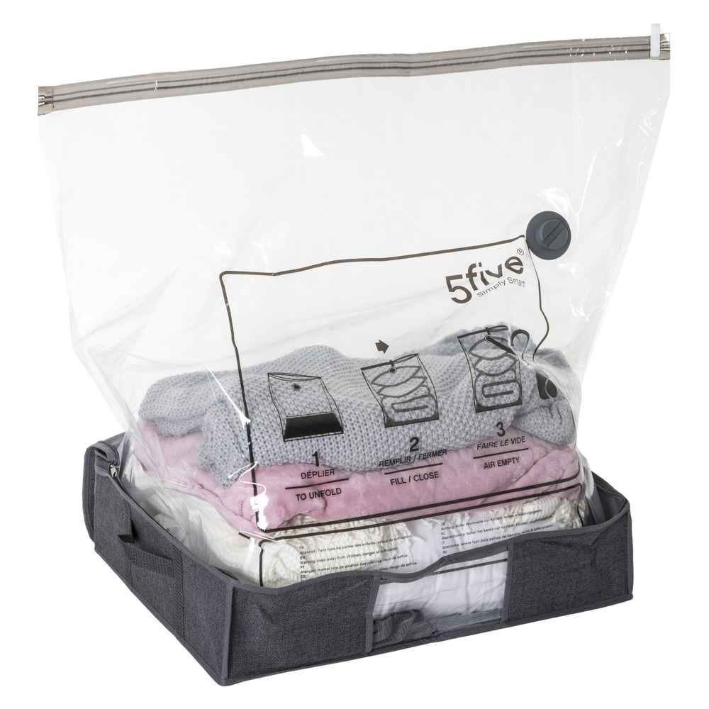 Caixa de arruma&ccedil;&atilde;o em v&aacute;cuo tamanho m