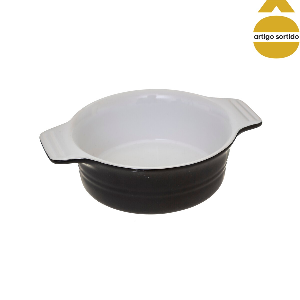 Travessa redonda ou quadrada branca