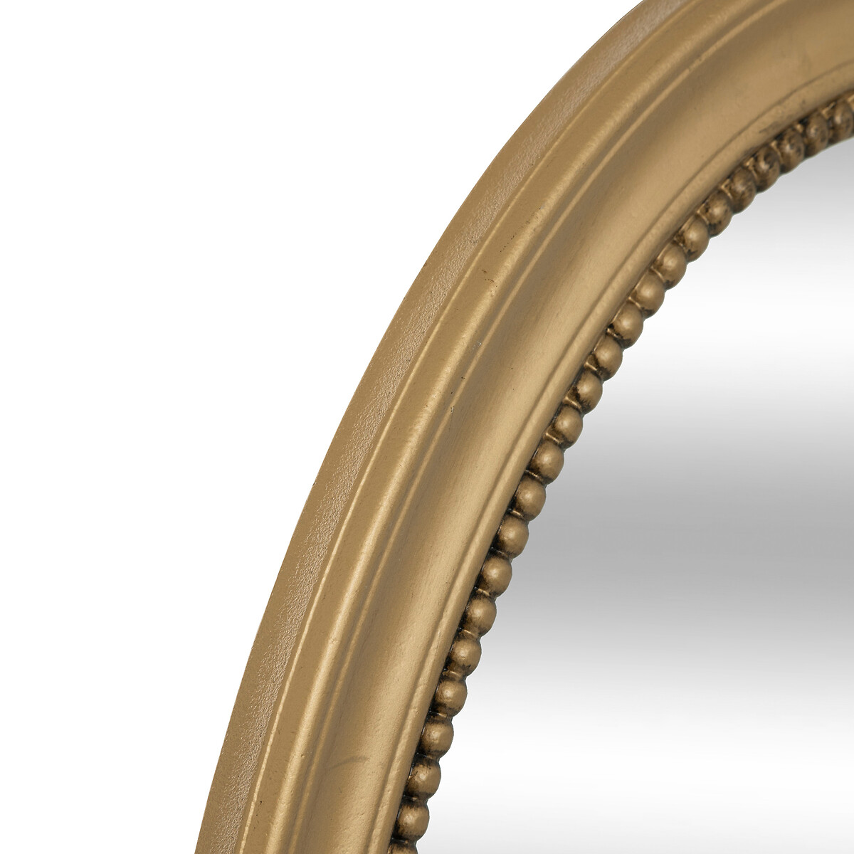 Espelho de parede VICTORIA dourado em mdf 53cm