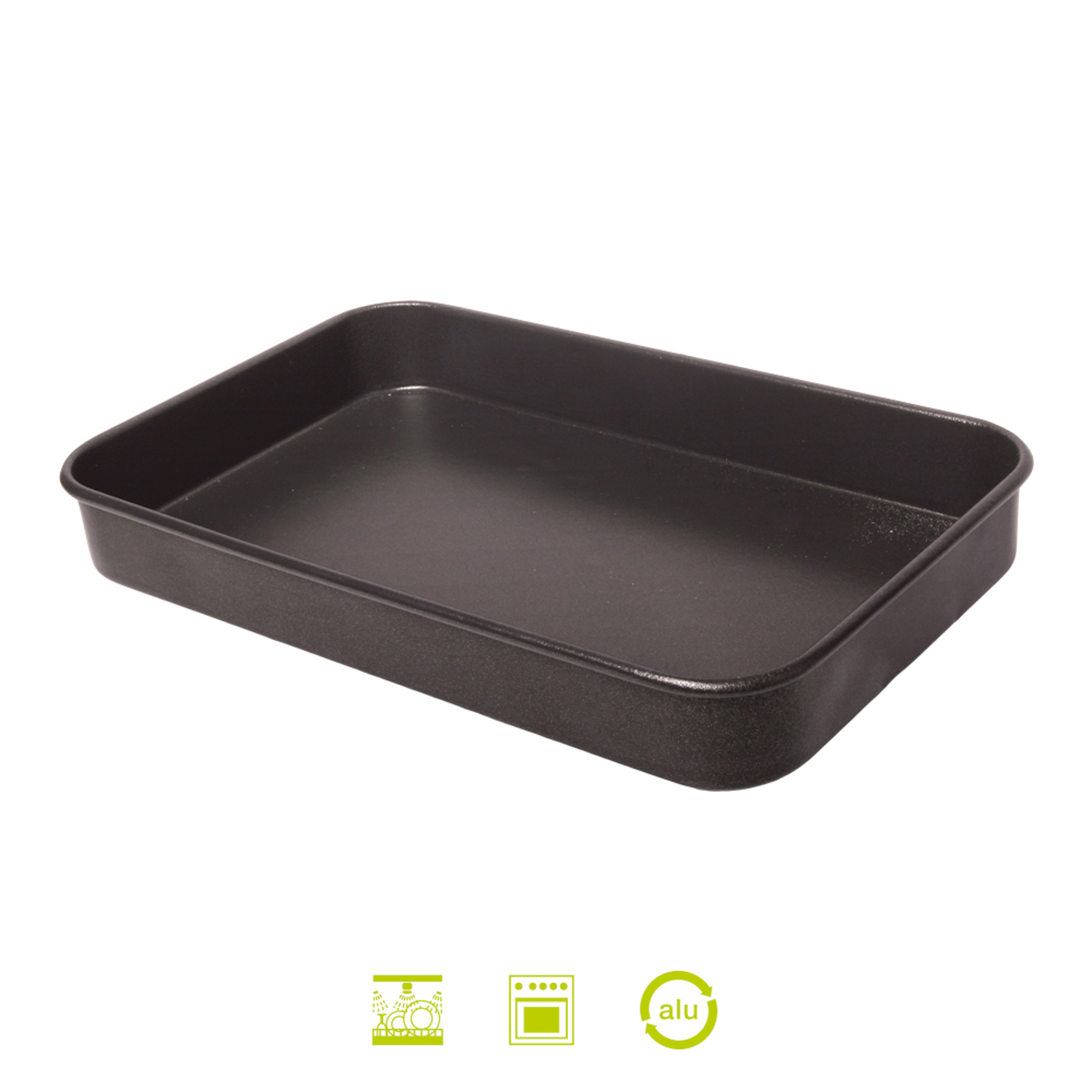 Tabuleiro alum&iacute;nio antiaderente 25x40cm