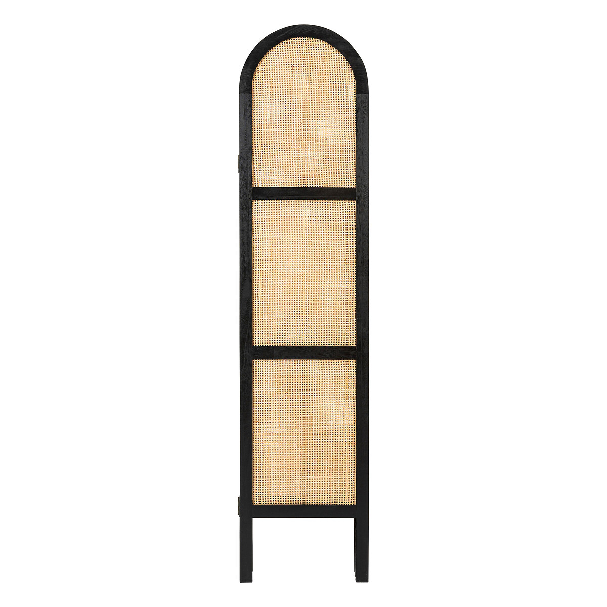 Biombo SANA preto em madeira