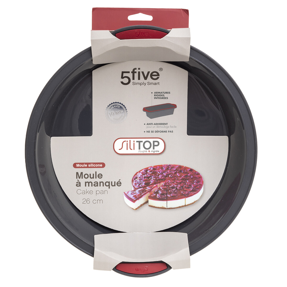 Forma em silicone 26cm redonda SILITOP