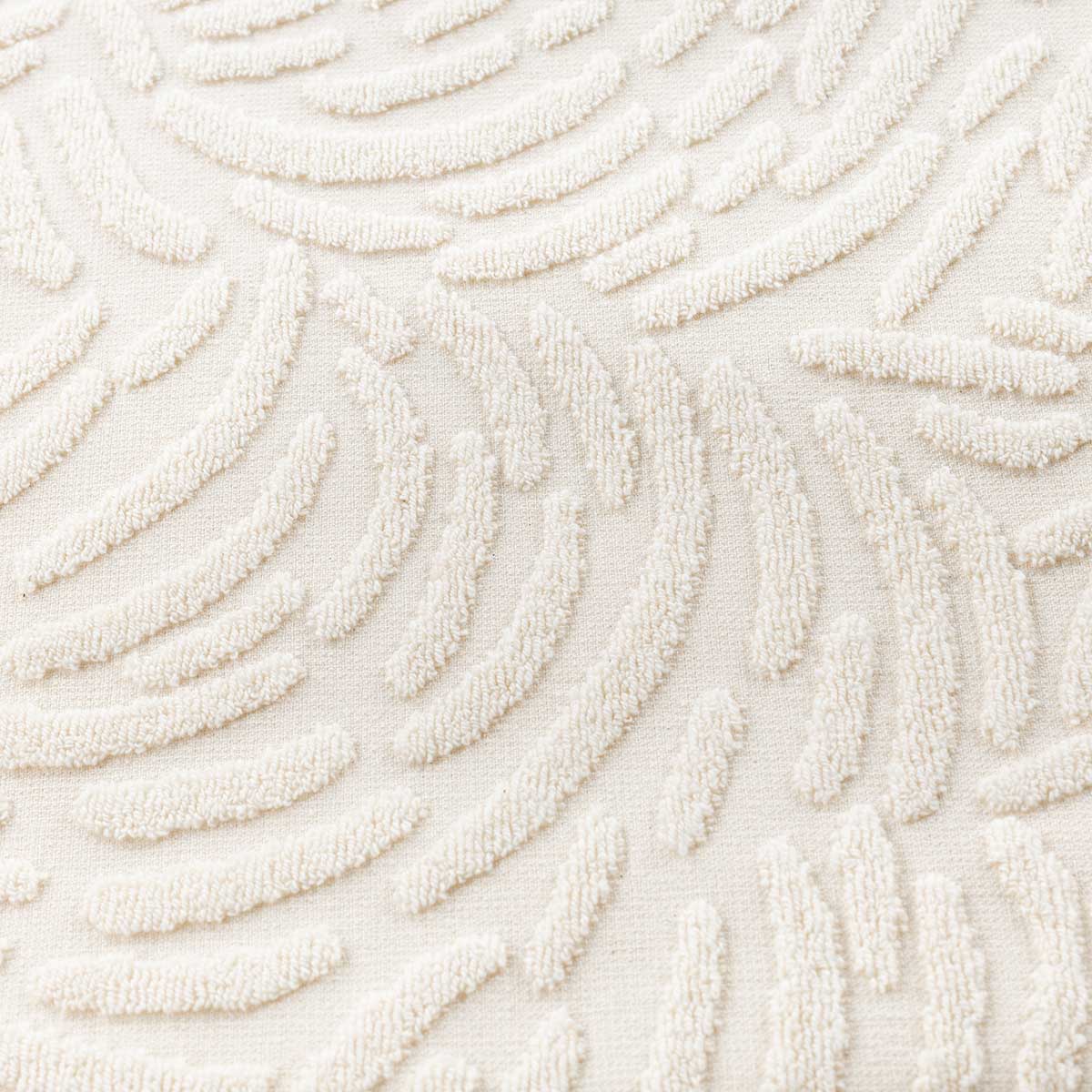 Toalha de m&atilde;os PURE bege em algod&atilde;o 50x100cm