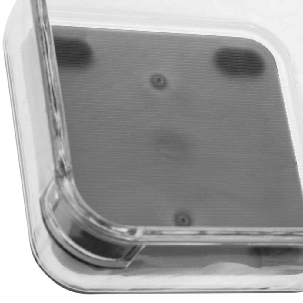 Caixa de arruma&ccedil;&atilde;o com fundo cinza 9x9cm