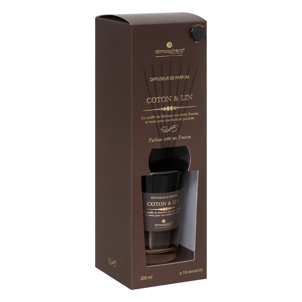 Ambientador em frasco de vidro 200 ml