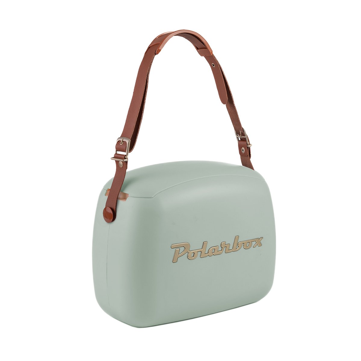 Mala térmica Polarbox verde matcha 6l com 2 caixas