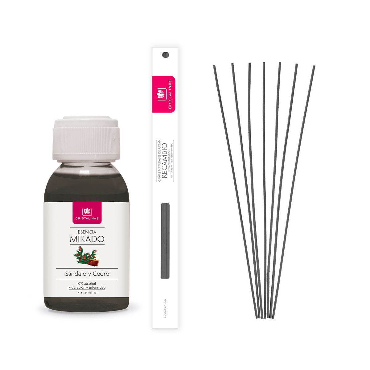 Recarga para ambientador brisa sândalo com mikado 100ml