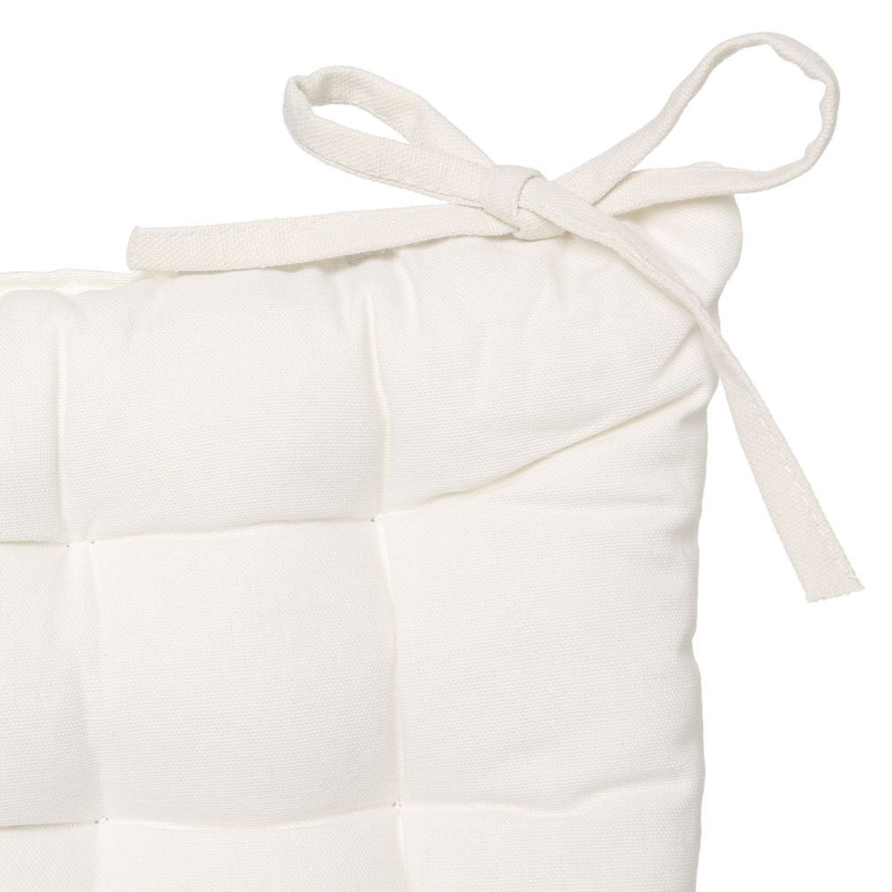 Coxim cru em algod&atilde;o 38x38cm