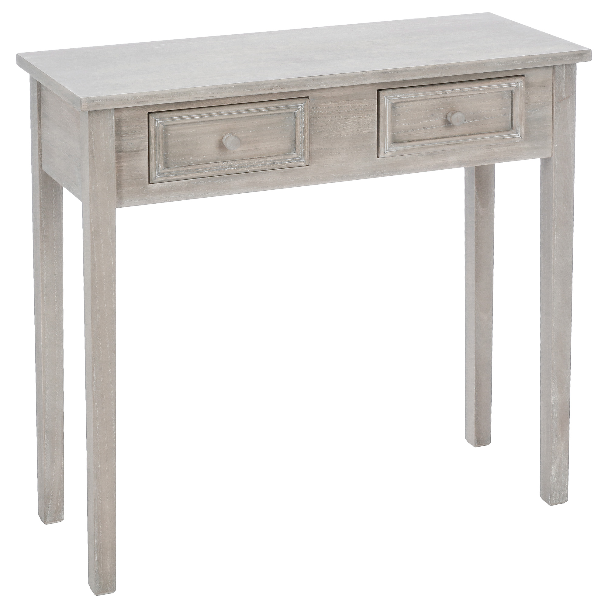 Consola CHARME natural com 2 gavetas