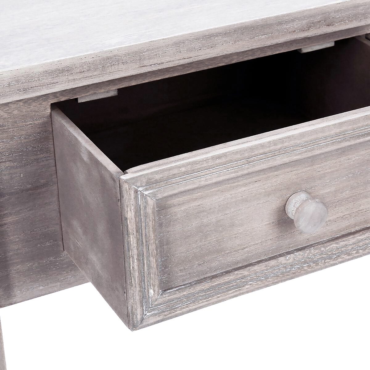 Consola CHARME natural com 2 gavetas
