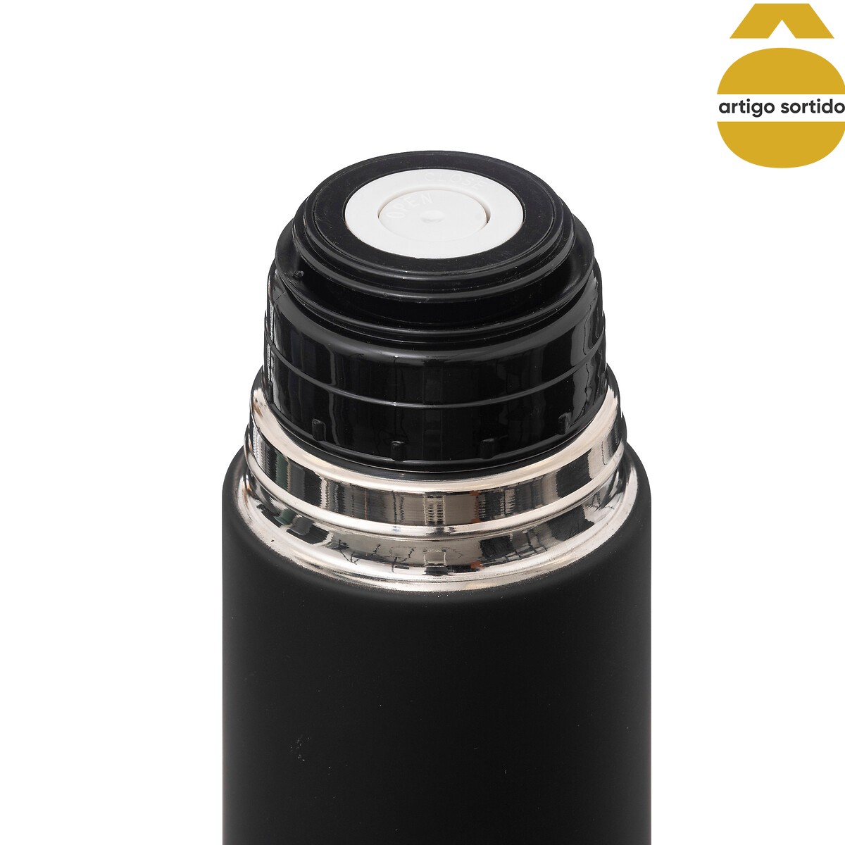 Garrafa t&eacute;rmica com copo 1l