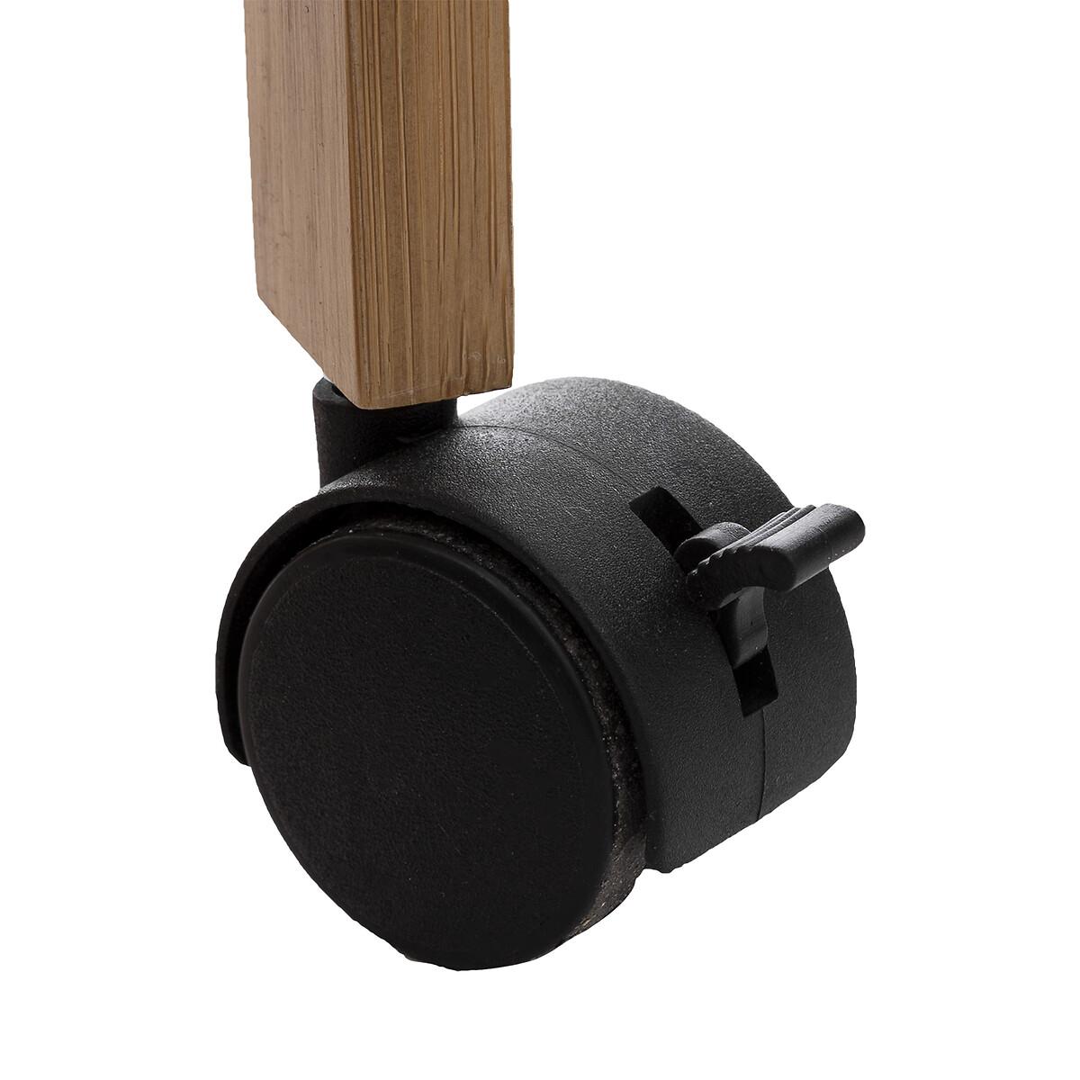 Trolley de cozinha em bambu com 3 prateleiras e gaveta