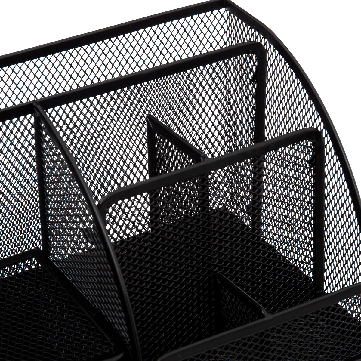 Organizador HAVI preto em metal para escrit&oacute;rio