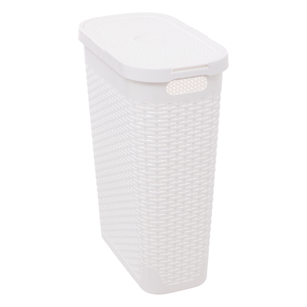 Cesto de roupa slim com tampa 40l