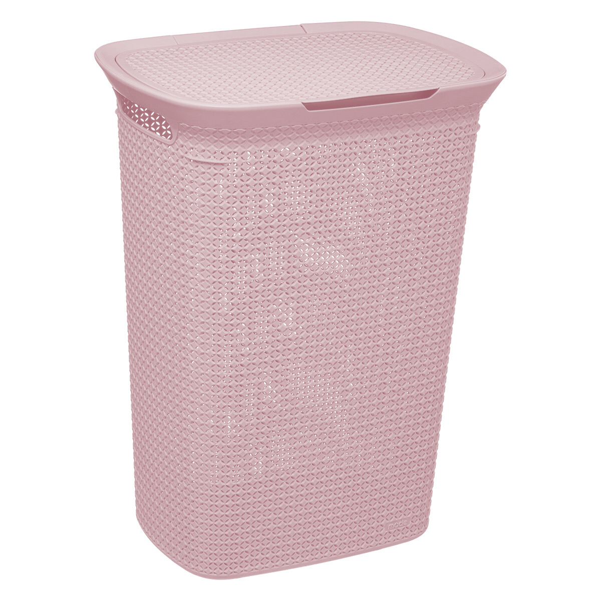 Cesto de roupa wc SCANDI rosa 57l