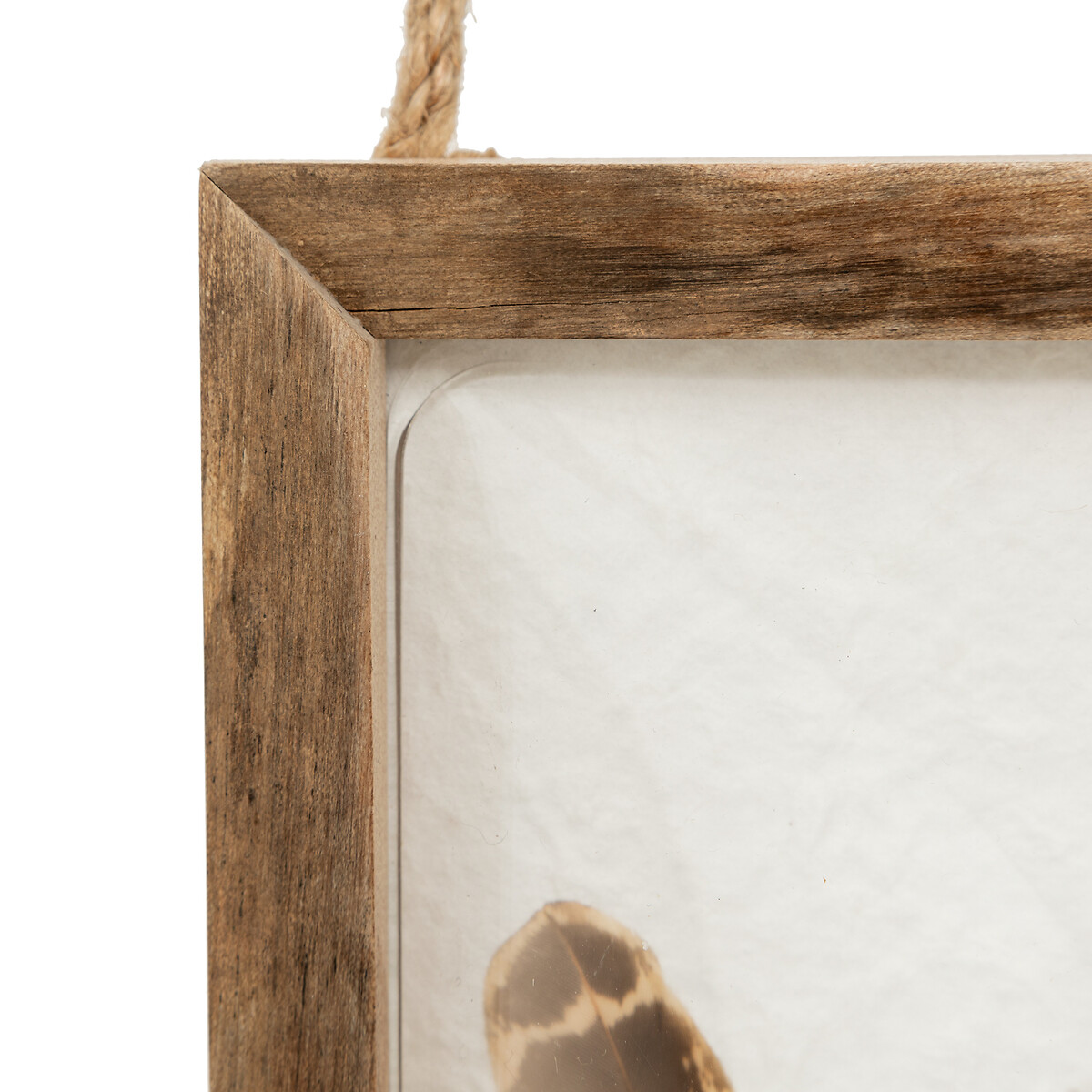 Quadro decorativo JONAS plumas em mdf 34,5cm