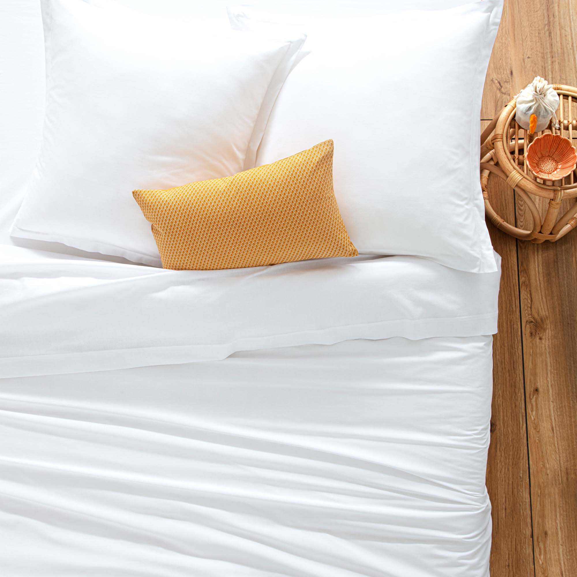 Len&ccedil;ol de cima branco 180x290cm