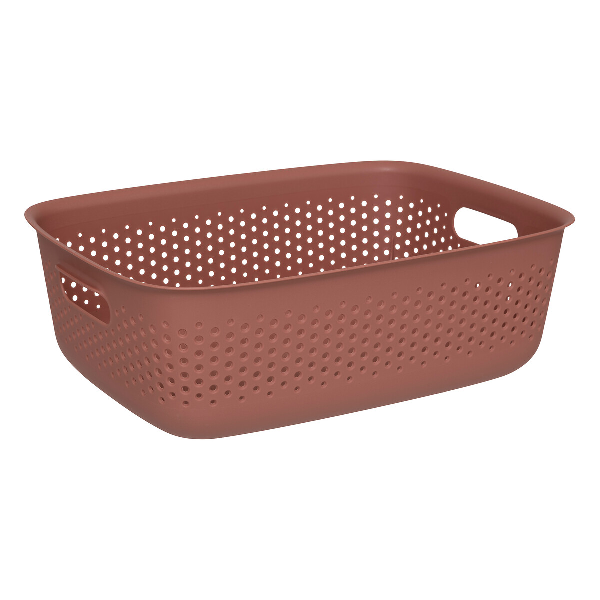 Cesto de arrumação TILA terracota 10l