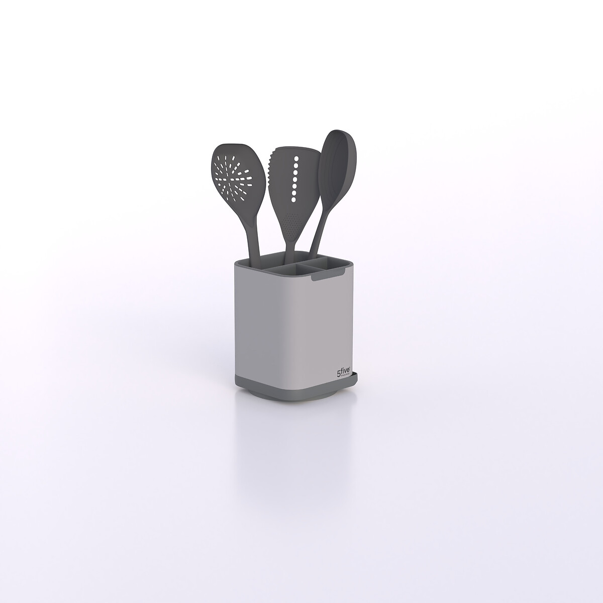 Escorredor para talheres Neo cinza