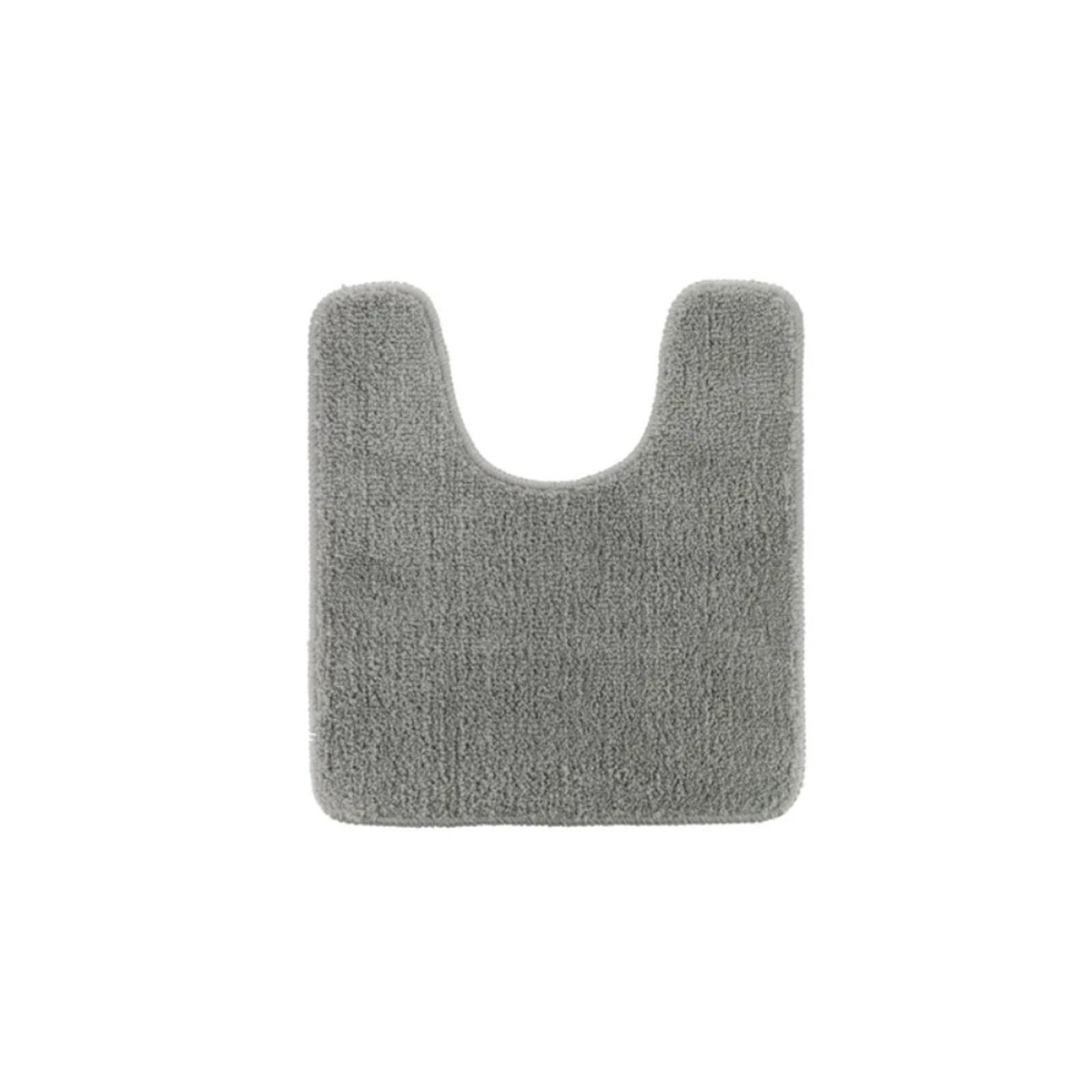 Tapete wc com contorno cinza claro 45x50cm