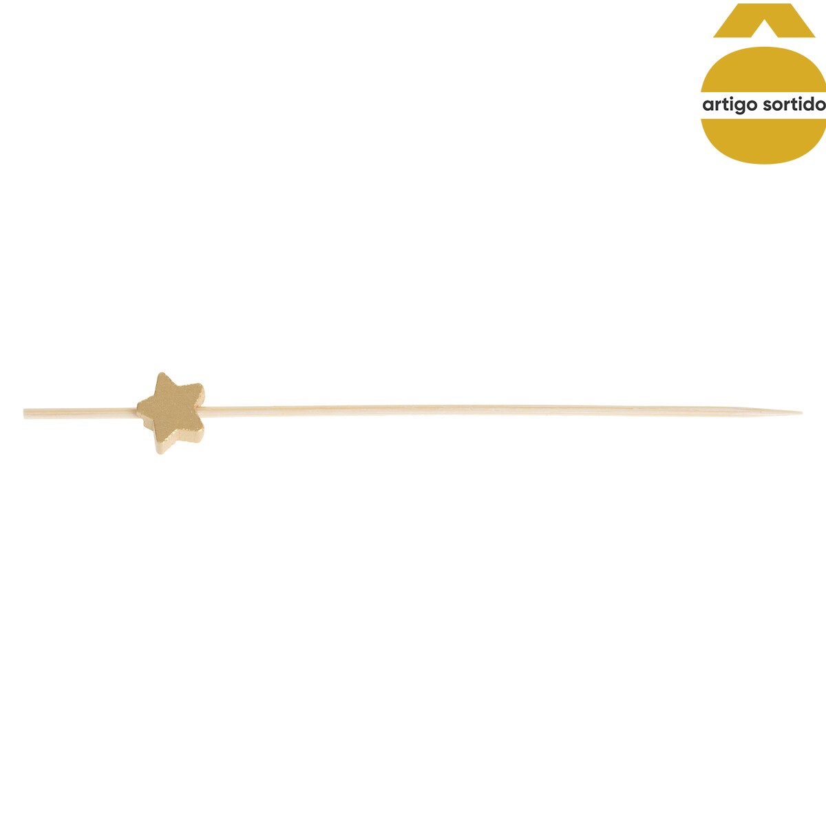 Conjunto 100 palitos decorados cocktail