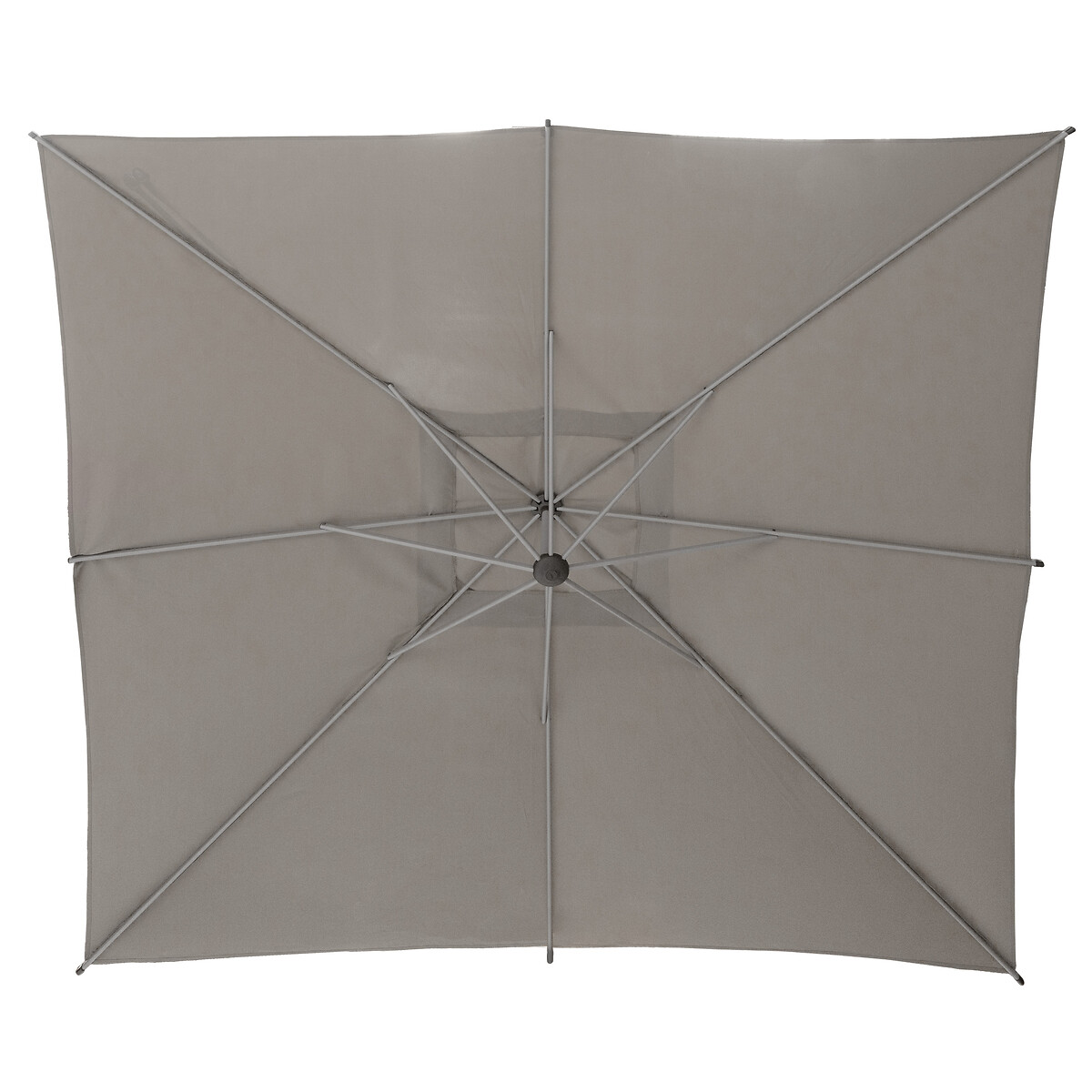 Guarda-sol MANOA descentrado taupe 2,5x2,5m