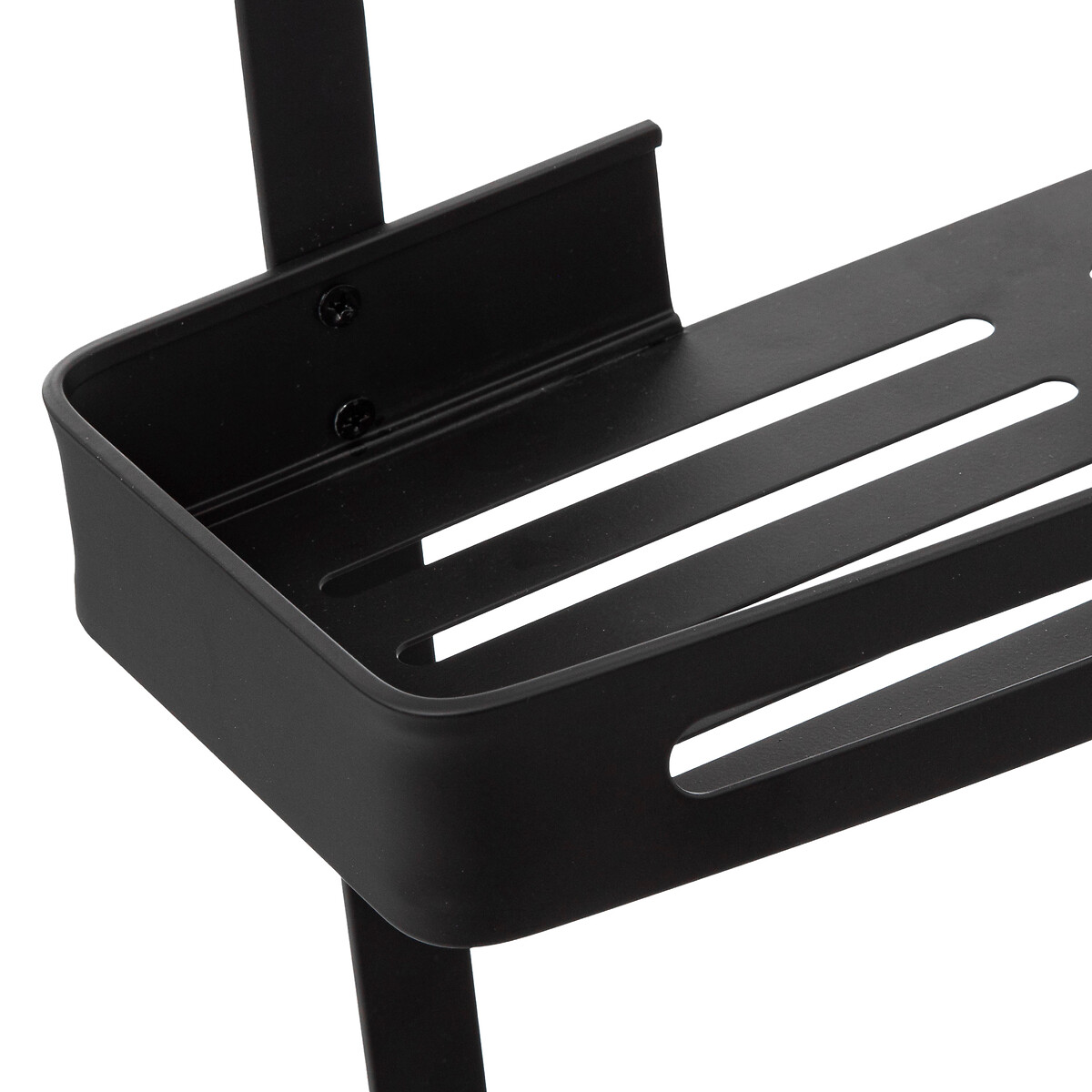 Suporte wc com 2 n&iacute;veis preto