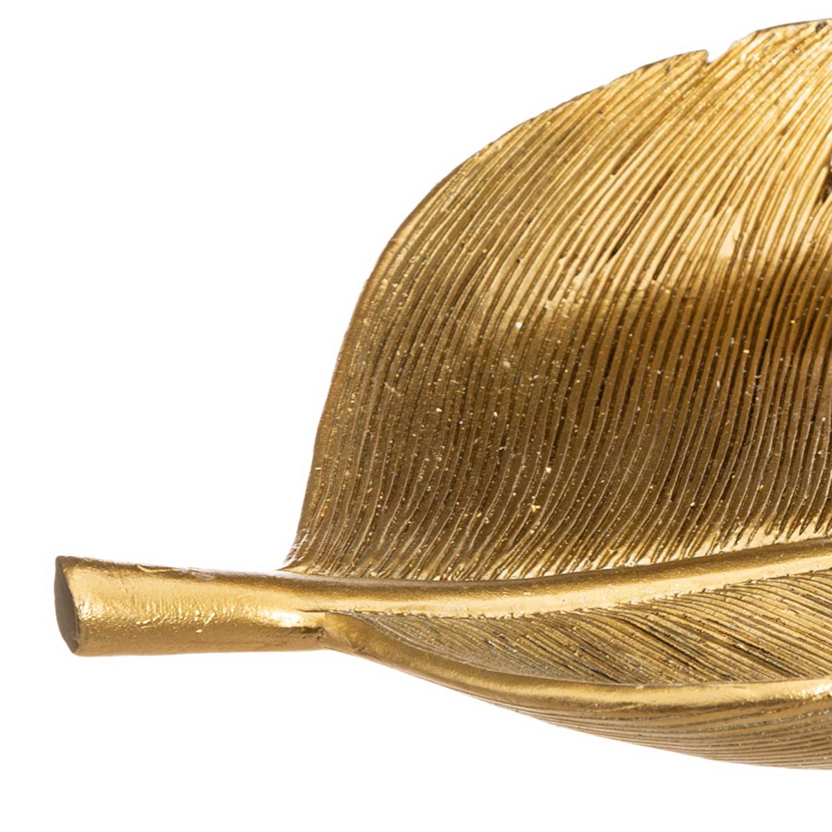 Folha decorativa JUNGLE electro dourada