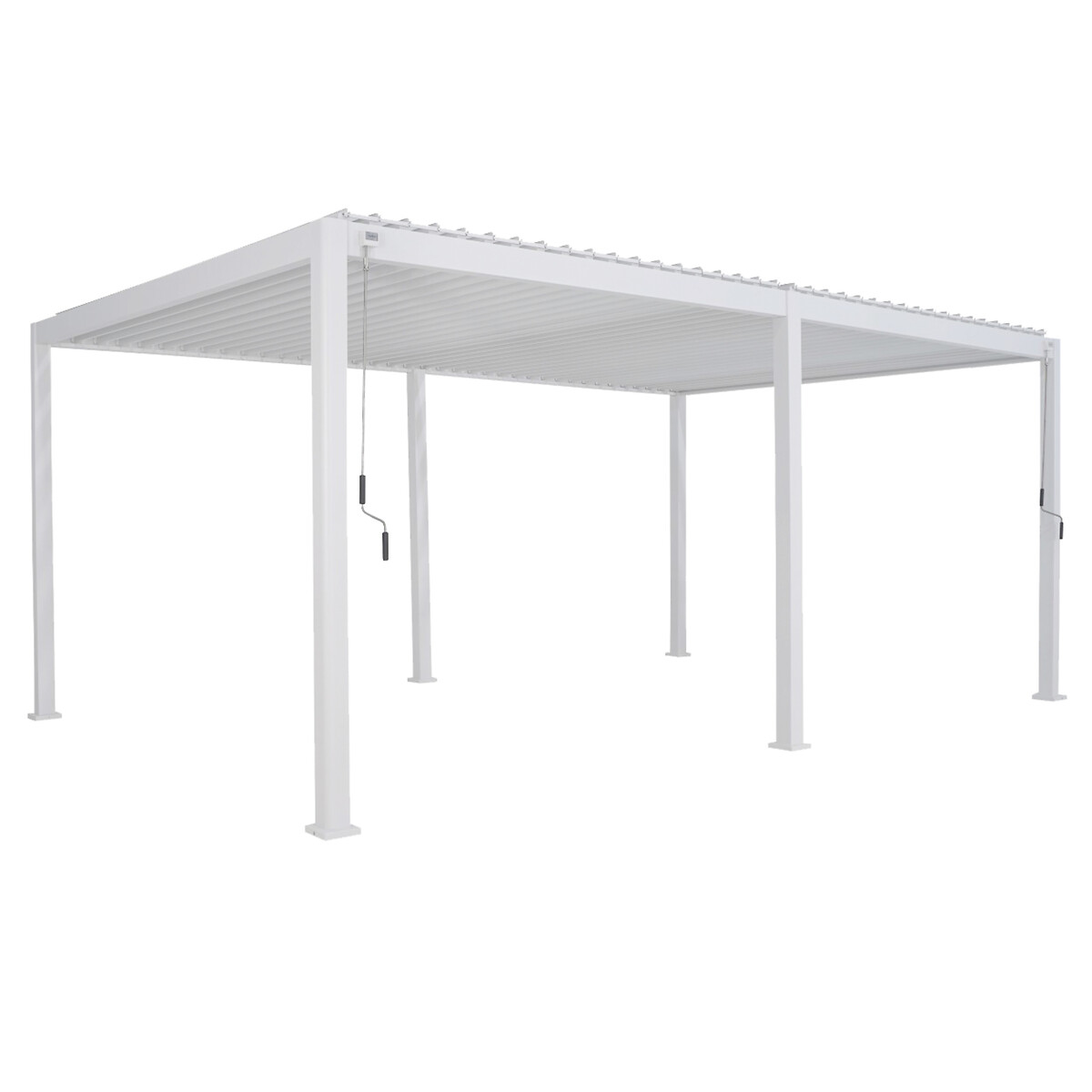 P&eacute;rgola &Eacute;VORA branco 3,6x6m