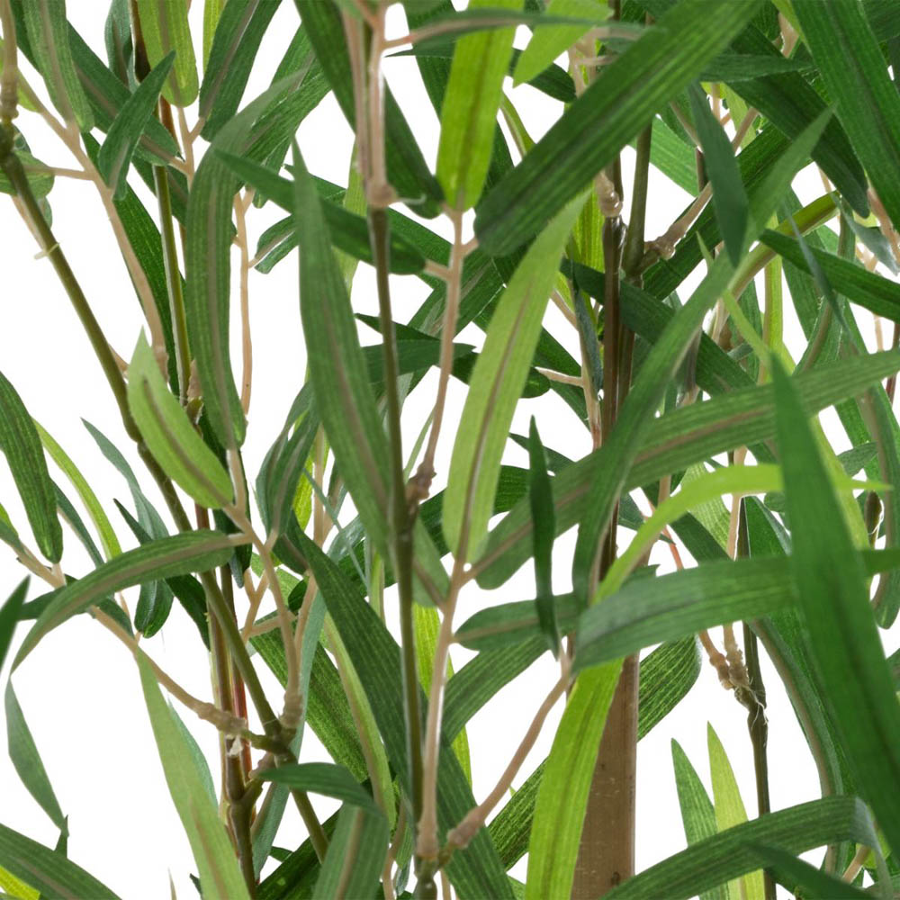 Planta bambu artificial com vaso 90cm