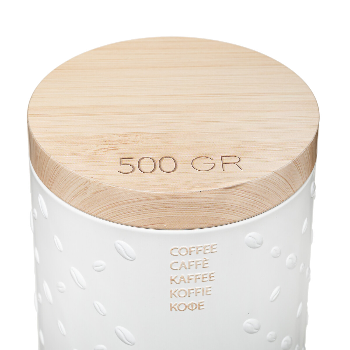 Caixa para café em metal 500g