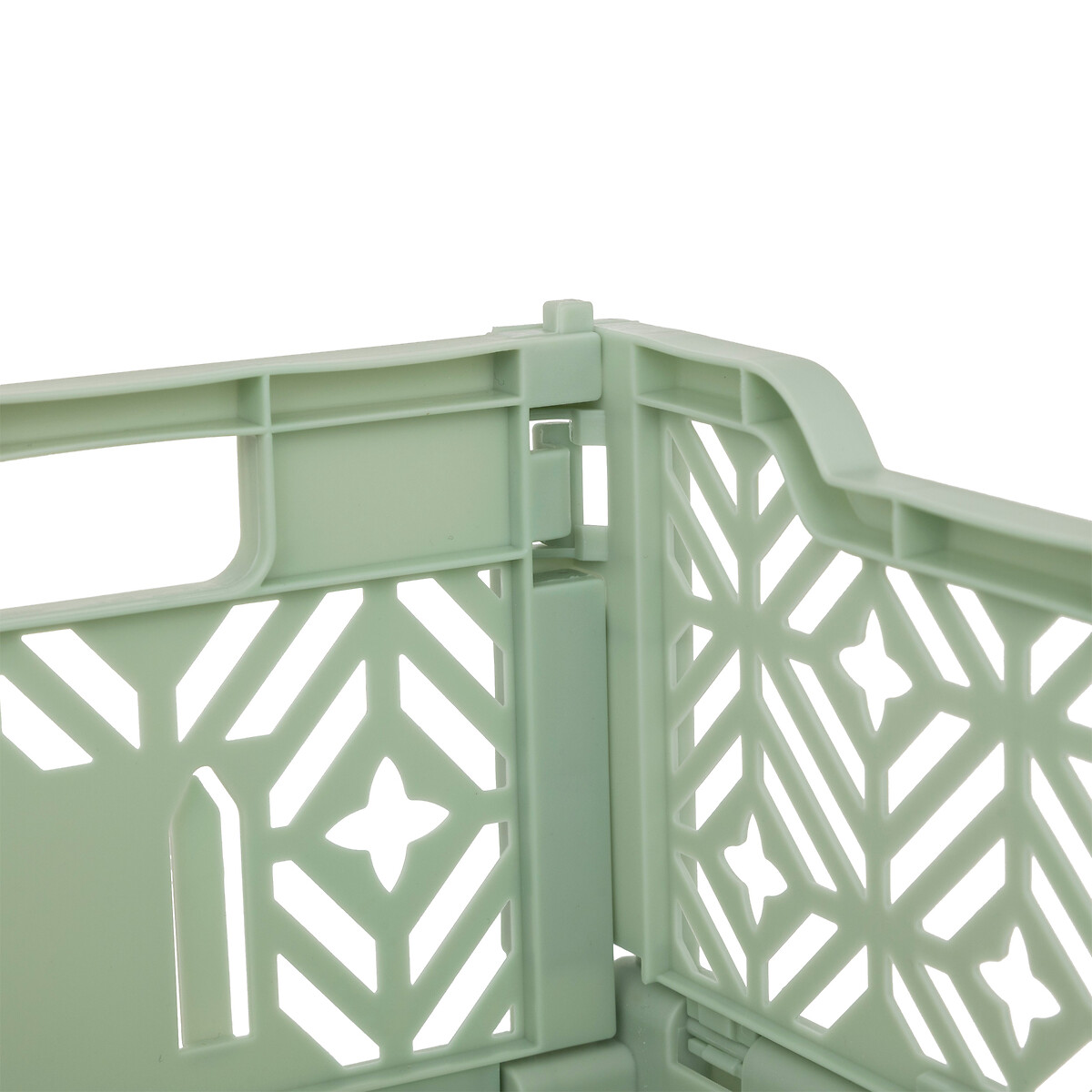 Caixa dobr&aacute;vel verde 30x20x11cm