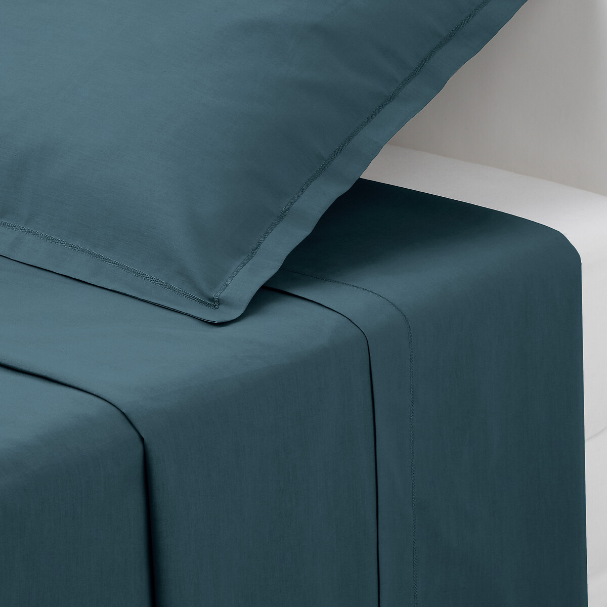 Len&ccedil;ol de cima azul acinzentado 180x290cm